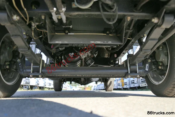 JAC Kangling X3 60 hp 4X2(6 wheels) gasoline/CNG 2.5m double-row van mini truck Chassis (2) | 86Trucks