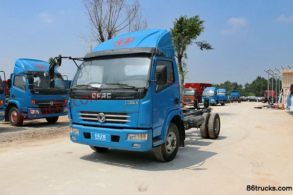 Dongfeng Duolika T2 113 ch 4X2(6 roues) châssis de camion léger fourgon cabine simple 4,15 m Extérieur (3) | 86Trucks