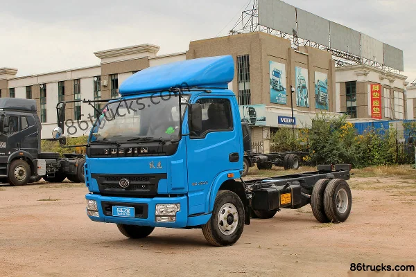Yuejin Shuaihu H500-33 113 ch 4X2(6 roues) camion léger à plateau 4,18 m cabine simple (6 vitesses) Extérieur (3) | 86Trucks