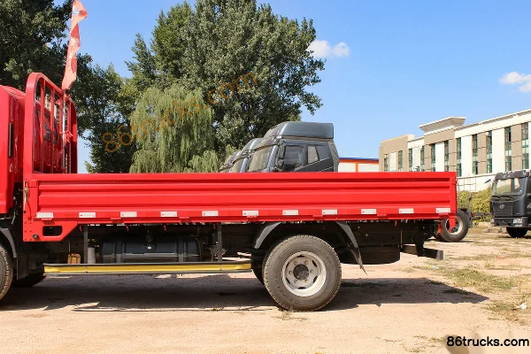 FAW Jiefang J6F 130 ch 4X2(6 roues) camion léger à ridelles simple cabine 4,21 m Carrosserie (1) | 86Trucks
