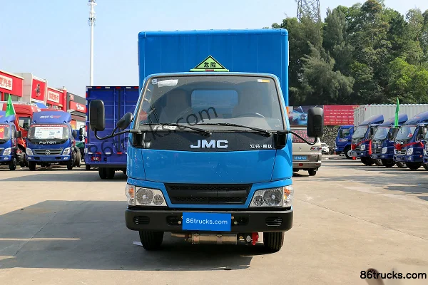 JMC Classic Shunda 109hp 4X2(6 wheels) explosive material transport truck Exterior (2) | 86Trucks