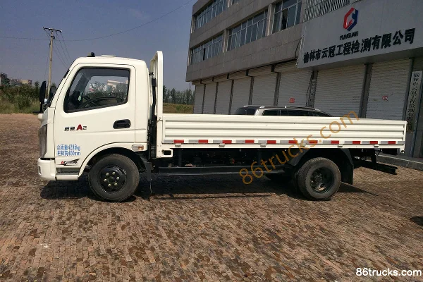 Feidi A2 série 112 ch 4X2(6 roues) 3,8 m camion plateau à ridelles à cabine simple Extérieur (3) | 86Trucks
