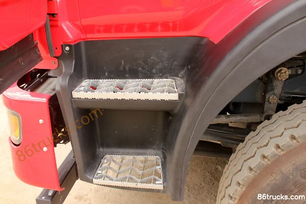 JAC Gallop K3 300hp 8X4(12 wheels) 6.6m Flatbed Truck Cab (2) | 86Trucks
