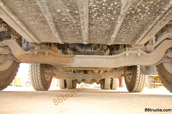 JAC Gallop K3 300hp 8X4(12 wheels) 6.6m Flatbed Truck Chassis (1) | 86Trucks