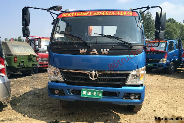 Feidi X3 série 129 ch 4X2(6 roues) camion benne 4,8 m (5 vitesses) Extérieur (2) | 86Trucks