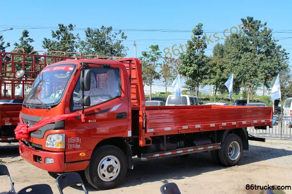 Foton Aumark 3 Series 143 ch 4X2(6 roues) 4.23 m single-row flatbed light truck Extérieur (3) | 86Trucks