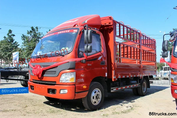 Foton Aumark Série 3 156 ch 4X2(6 roues) camion porteur à ridelles à cabine simple 5,15 m Extérieur (3) | 86Trucks