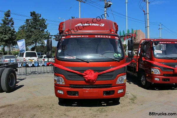 Foton Aumark Série 3 156 ch 4X2(6 roues) camion porteur à ridelles à cabine simple 5,15 m Extérieur (2) | 86Trucks
