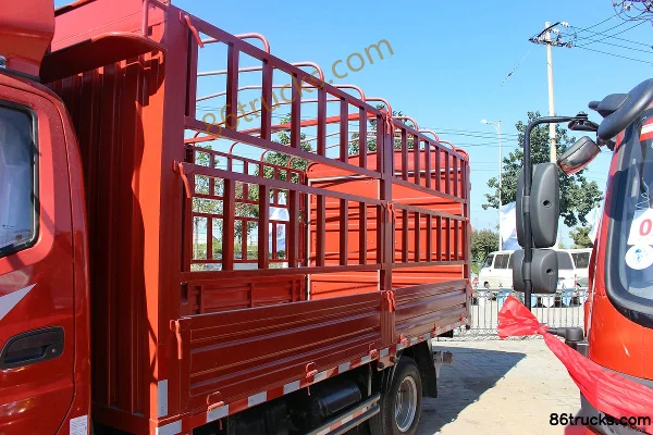 Foton Aumark Série 3 156 ch 4X2(6 roues) camion porteur à ridelles à cabine simple 5,15 m Carrosserie (1) | 86Trucks