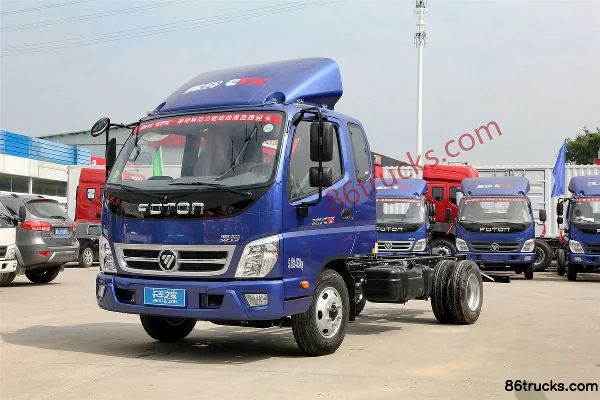Foton Ollin CTX 118 hp 4X2(6 wheels) 3.7m semi-row van light truck (narrow body) Exterior (3) | 86Trucks