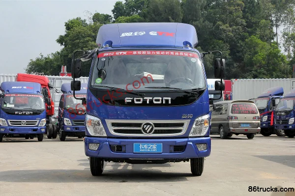 Foton Ollin CTX 118 hp 4X2(6 wheels) 3.7m semi-row van light truck (narrow body) Exterior (2) | 86Trucks