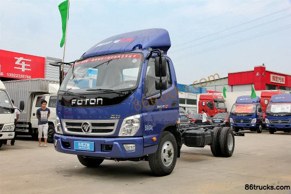 Foton Aoling CTX Mountain Edition 143hp 4X2(6 wheels) 4.165m single-row van light truck Exterior (3) | 86Trucks