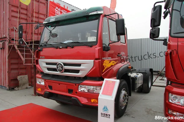 Sinotruk Steyr M5G Heavy Truck 280hp 4X2(6 wheels) Tractor Truck Exterior (3) | 86Trucks