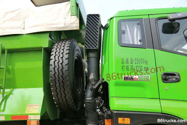 Foton Heavy RB 336 hp 6X4(10 wheels) Flatbed Dump Truck Chassis Body (2) | 86Trucks