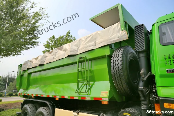 Foton Heavy RB 336 hp 6X4(10 wheels) Flatbed Dump Truck Chassis Body (1) | 86Trucks