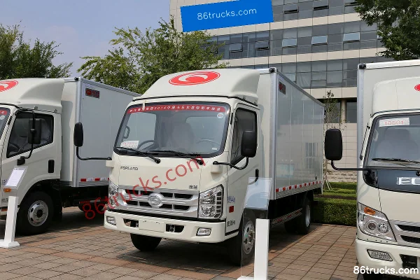 Foton Forland Kangrui H1 95 ch 4X2(6 roues) camion léger plateau 4,23 m cabine simple Extérieur (3) | 86Trucks