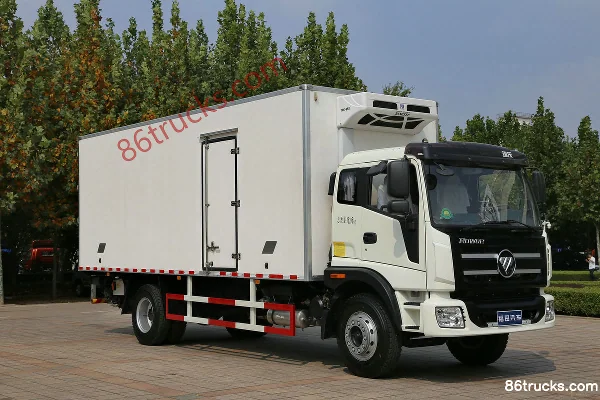 Foton Zhongchi G30 168hp 4X2(6 wheels) Refrigerated Truck Exterior