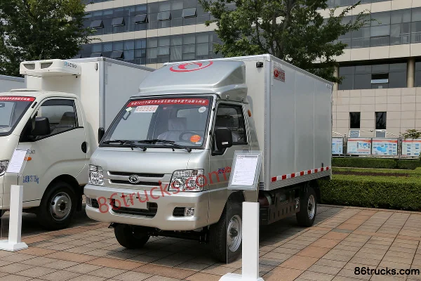 Foton Forland Yuling VQ1 1.0L 52 ch 4X2(6 roues) essence micro camion fourgon cabine avancée Extérieur (3) | 86Trucks