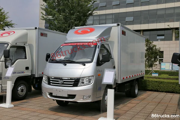 Foton Forland Kangrui KQ1 129 hp 4X2(6 wheels) 3.6m Single-row Van Light Truck (formerly Baorui 1) Exterior (3) | 86Trucks