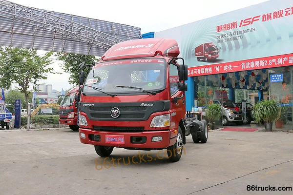 Foton Aumark série 3 118 ch 4X2(6 roues) 4,23 m camion porteur à ridelles cabine simple (frein pneumatique) Extérieur (3) | 86Trucks