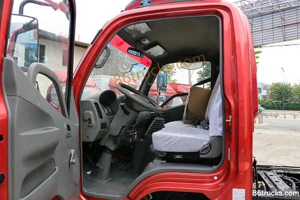 Foton Aumark série 3 118 ch 4X2(6 roues) 4,23 m camion porteur à ridelles cabine simple (frein pneumatique) Châssis (3) | 86Trucks