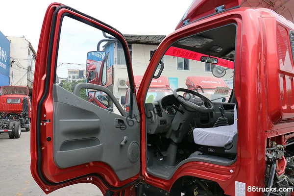 Foton Aumark série 3 118 ch 4X2(6 roues) 4,23 m camion porteur à ridelles cabine simple (frein pneumatique) Châssis (2) | 86Trucks