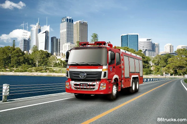 Auman Foton Auman ETX Heavy Truck fire truck