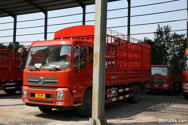 Dongfeng Commercial Vehicle Tianjin Medium Truck 180 hp 4X2(6 wheels) 6.75m Cab-forward with Side Panels Cargo Truck Exterior (3) | 86Trucks