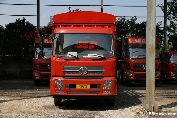 Dongfeng Commercial Vehicle Tianjin Medium Truck 180 hp 4X2(6 wheels) 6.75m Cab-forward with Side Panels Cargo Truck Exterior (2) | 86Trucks