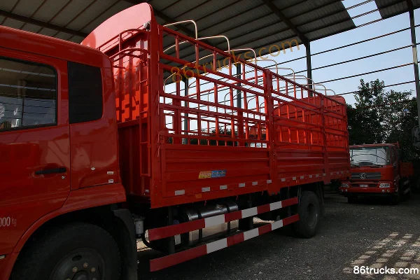 Dongfeng Commercial Vehicle Tianjin Medium Truck 180 hp 4X2(6 wheels) 6.75m Cab-forward with Side Panels Cargo Truck Body (1) | 86Trucks