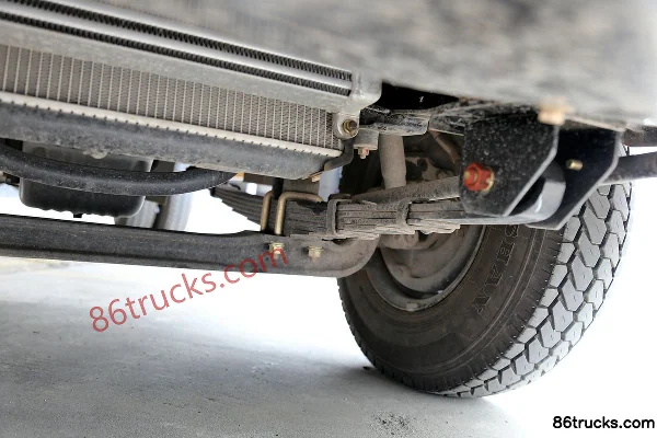 JMC New Shunda 109 hp 4X2(6 wheels) 3.19m dump truck Chassis (3) | 86Trucks