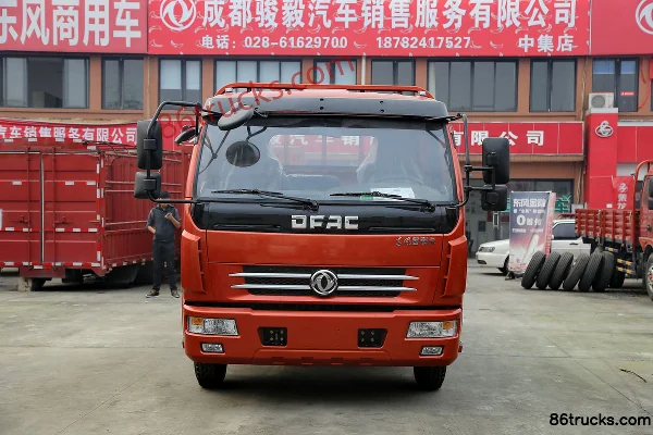 Dongfeng Duolika D6 115 ch 4X2(6 roues) camion léger à ridelles à cabine simple 4,15 m (charge utile: 4,99 t) Extérieur (2) | 86Trucks