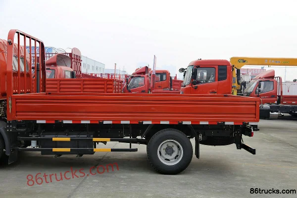 Dongfeng Duolika D6 115 ch 4X2(6 roues) camion léger à ridelles à cabine simple 4,15 m (charge utile: 4,99 t) Carrosserie (2) | 86Trucks