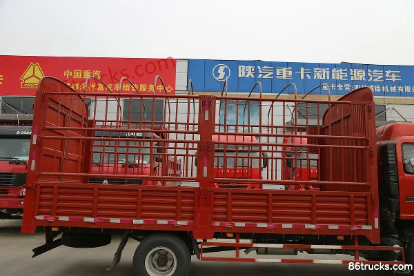 Sinotruk HOWO Tongsai 154 ch 4X2(6 roues) camion porteur à ridelles à cabine demi-avancée 5,2 m Carrosserie (2) | 86Trucks