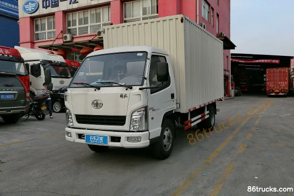 FAW Hongta FAW Jiefang Baling 107hp 4X2(6 wheels) 4.21m single-row van truck (3T rear axle) Exterior (3) | 86Trucks