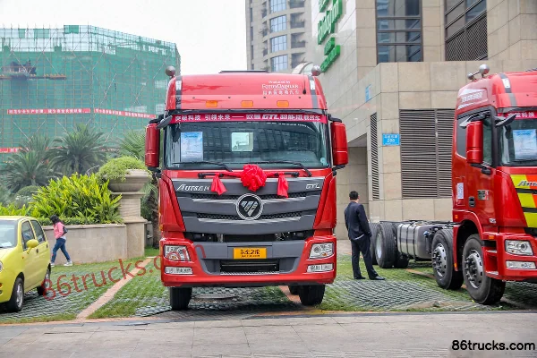 Foton AumanGTL 6 séries camion lourd version super puissante 350 ch 8X4(12 roues) châssis de camion porteur 9,5 m Extérieur (2) | 86Trucks