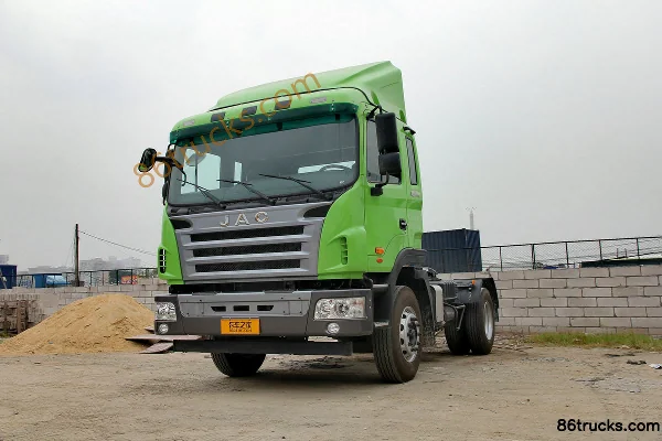 JAC Gallop A3W heavy truck 270 hp 4X2(6 wheels) port tractor truck Exterior (3) | 86Trucks
