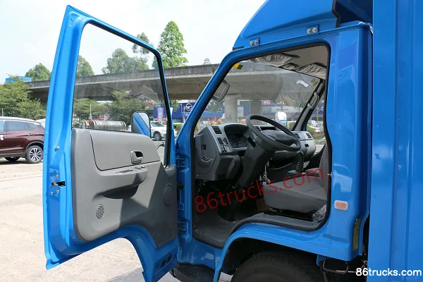JMC New Kaiyun 109 ch 4X2(6 roues) camion frigorifique 4,21 m cabine simple (2) | 86Trucks