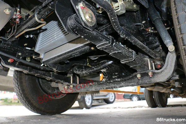 JMC New Kaiyun 109 ch 4X2(6 roues) camion frigorifique 4,21 m cabine simple Châssis (3) | 86Trucks