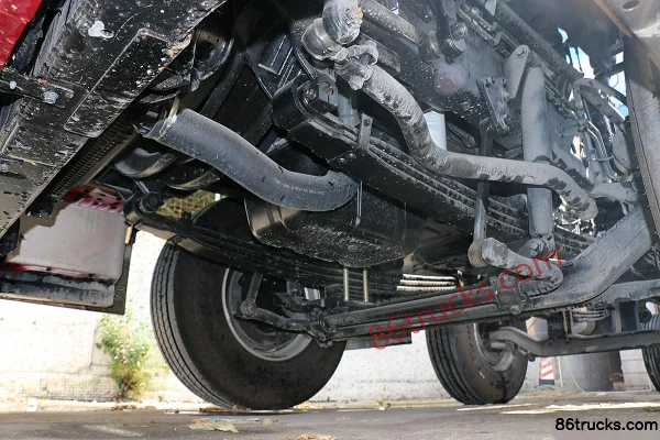 Sichuan Hyundai Chuanghu XCIENT heavy truck 410 hp 8X4(12 wheels) 9.3m double-row cargo truck chassis (3) | 86Trucks
