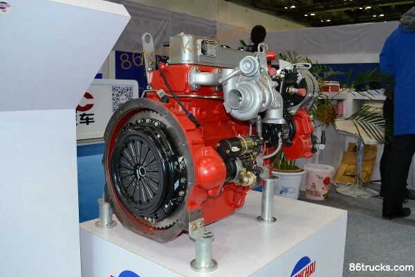 Quanchai 4B2-95C50 95 hp 2.55L China V Diesel Engine Exterior (3) | 86Trucks