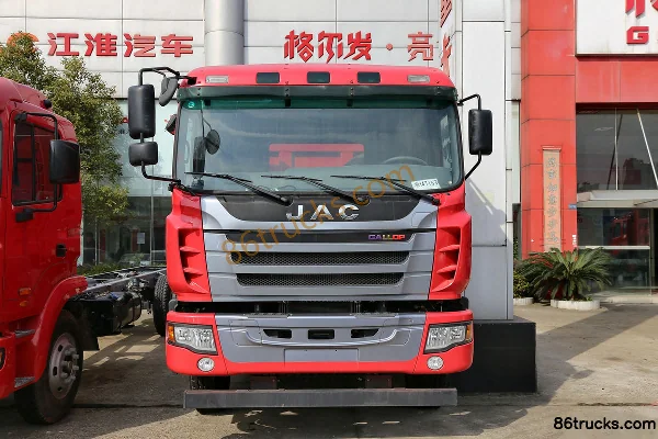 JAC Gallop K3 Heavy Truck 300 hp 6X4(10 wheels) 5.6m Dump Truck Exterior (2) | 86Trucks