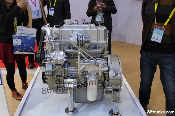 Yuchai YC4EG140N-50 140 hp 4.73L China V Natural Gas Engine Exterior (2) | 86Trucks