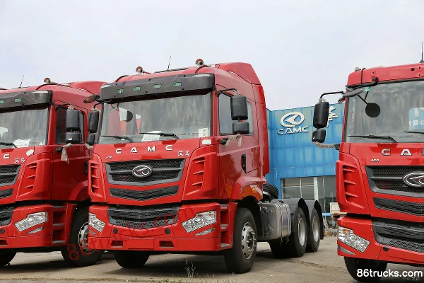 Hualing Hanma heavy truck 375 hp 6X4(10 wheels) tractor truck Exterior (3) | 86Trucks