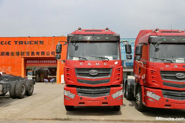 Hualing Hanma heavy truck 375 hp 6X4(10 wheels) tractor truck Exterior (2) | 86Trucks