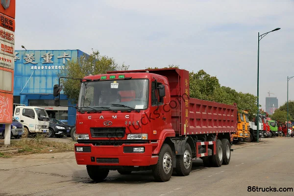 Hualing Star Heavy Truck Lightweight Version Transport Type 300hp 8X4(12 wheels) 6.5m Dump Truck Exterior (3) | 86Trucks