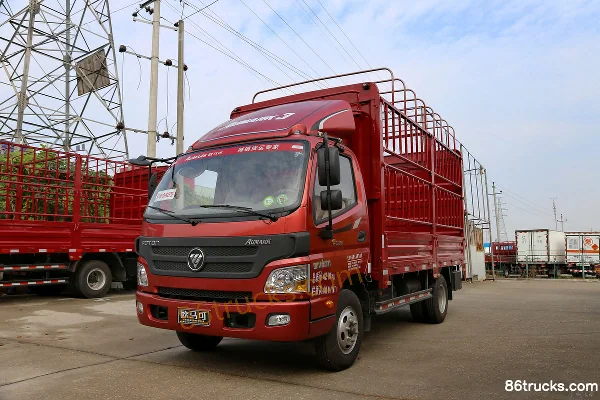 Foton Aumark 3 série 118 ch 4X2(6 roues) camion léger à ridelles 4,165 m cabine simple Extérieur (3) | 86Trucks