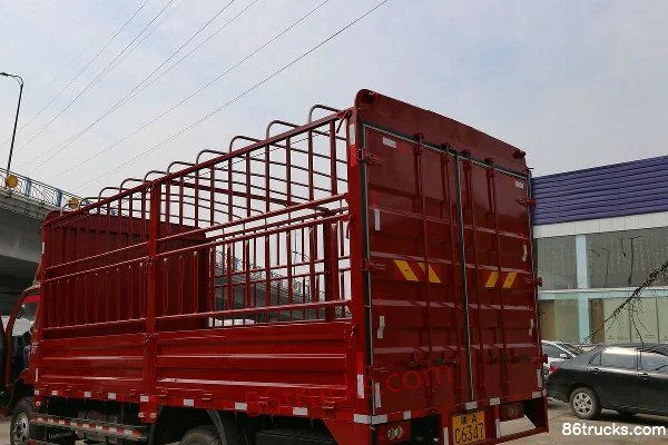Foton Aumark 3 Series 156 hp 4X2(6 wheels) 4.75m semi-sleeper cage cargo truck Body (2) | 86Trucks