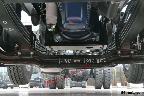 JAC Gallop A5X Heavy Truck 245 hp 6X2(8 wheels) Cargo Truck Chassis (Mid-lift) (1) | 86Trucks