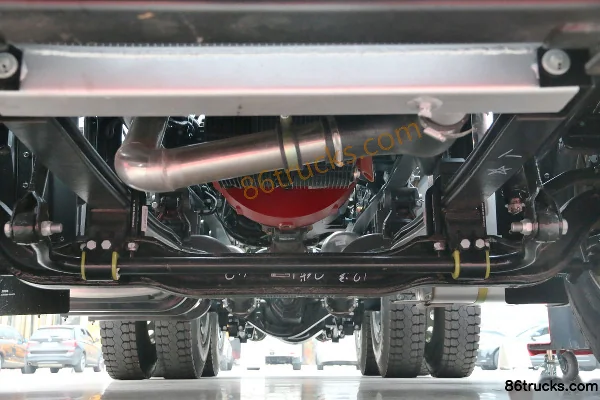 JAC Gallop K3 camion lourd 430 ch 6X4(10 roues) tracteur routier Châssis (3) | 86Trucks